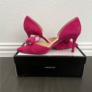 Pink Nine West Heel Size 11.